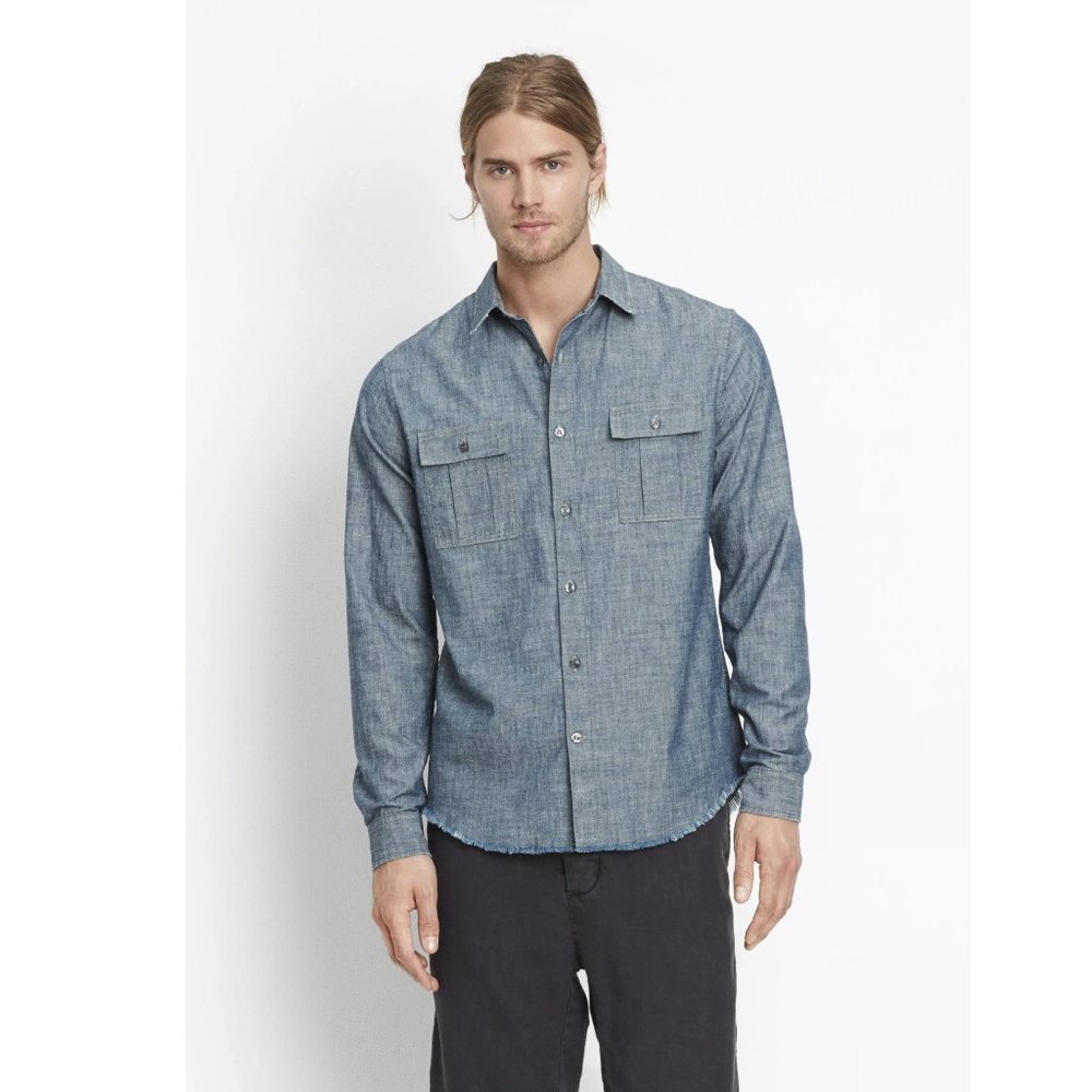 Vince Men's Button-Down Shirt P5655